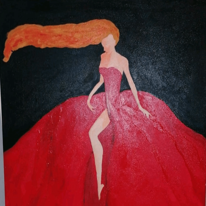 Die rote Frau Beltane