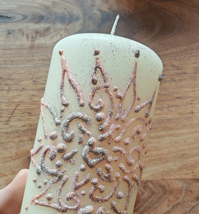 DIY Familienkerze ein Ritual das verbindet