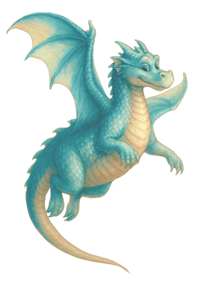 Drache Silberschuppe Flug Rauhnächte